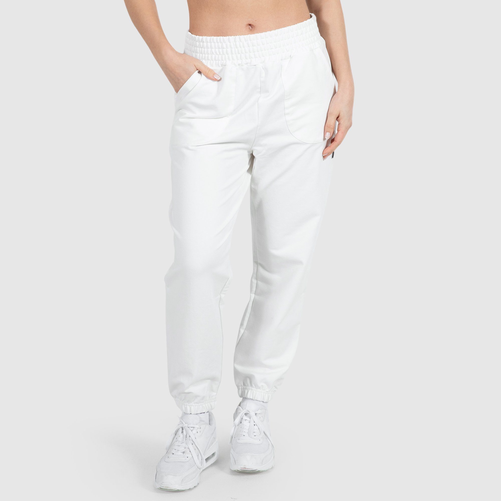 Smilodox Jogginghose Natalie Creme Oversize