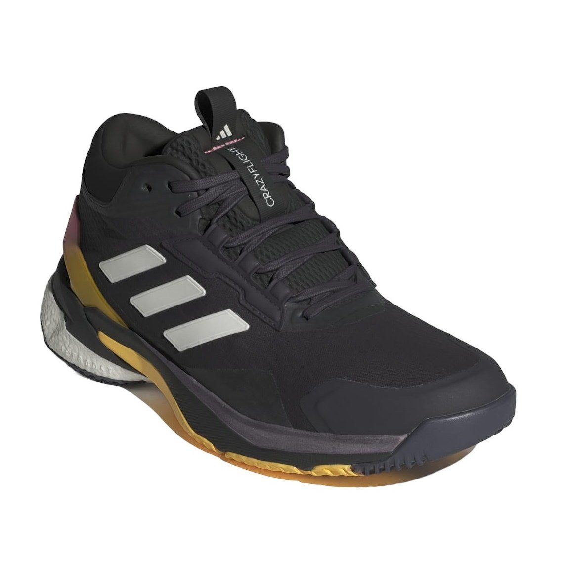 adidas Performance Hallen-Indoorschuhe CrazyFlight 5 Mid schwarz/bunt Damen Badmintonschuh