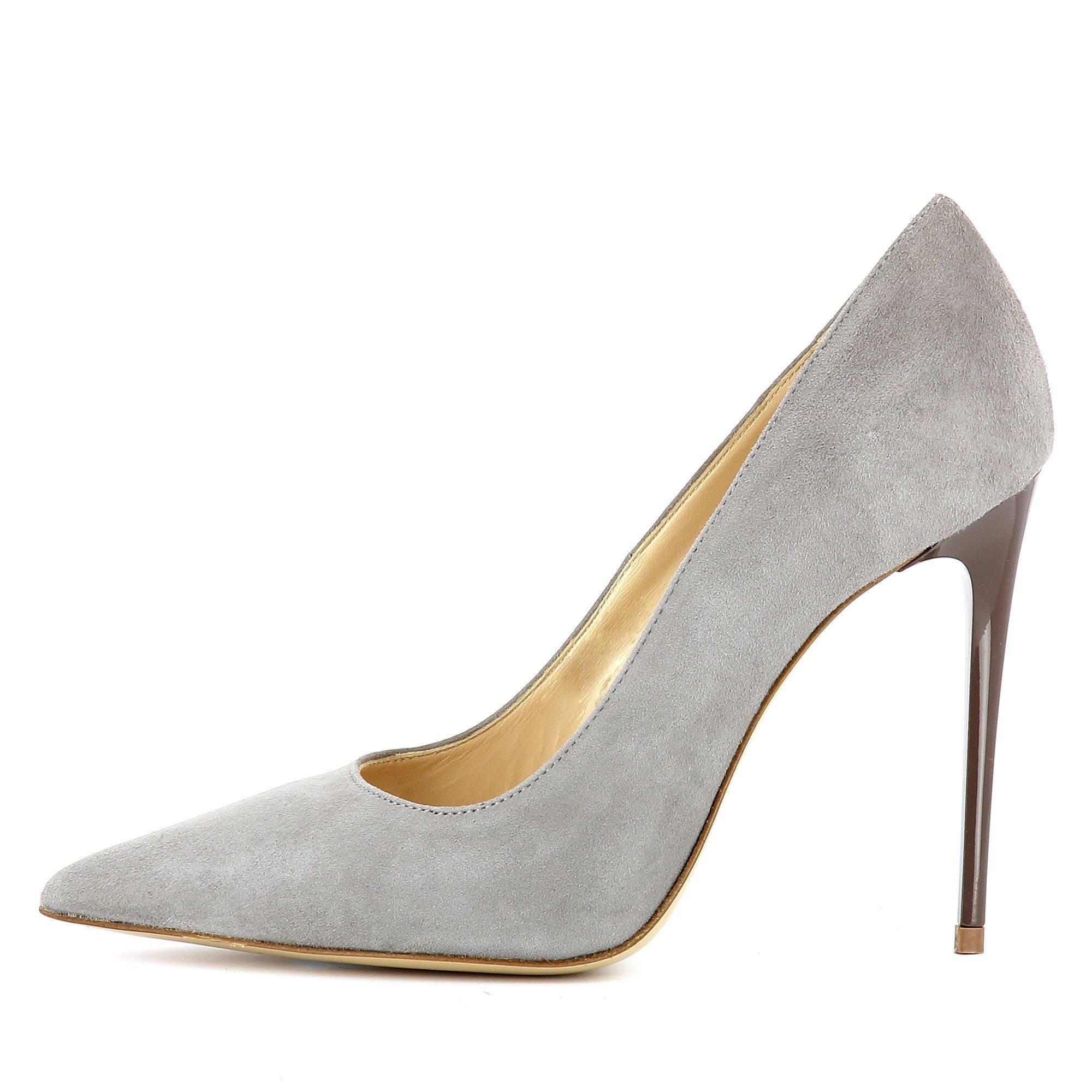 Italy DESIDERIA Handmade taupe Pumps in Evita