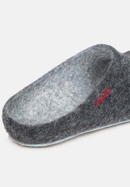 Magicfelt Filz Pantoffel Pantoffeln - Aus feinster, handgelesener Schurwolle, Mit Ledersohle