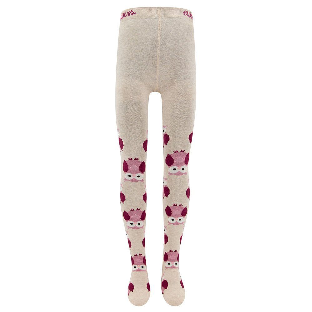 Ewers Strumpfhose Strumpfhose GOTS Eulen 98% Baumwolle kbA, 2% Elasthan