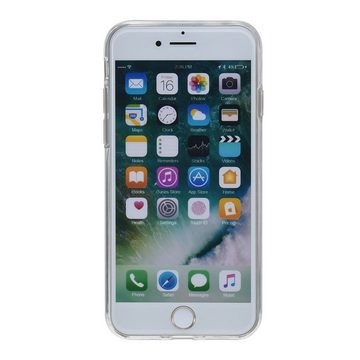 König Design Handyhülle Apple iPhone 8 Plus, Apple iPhone 8 Plus Handyhülle Backcover Weiß