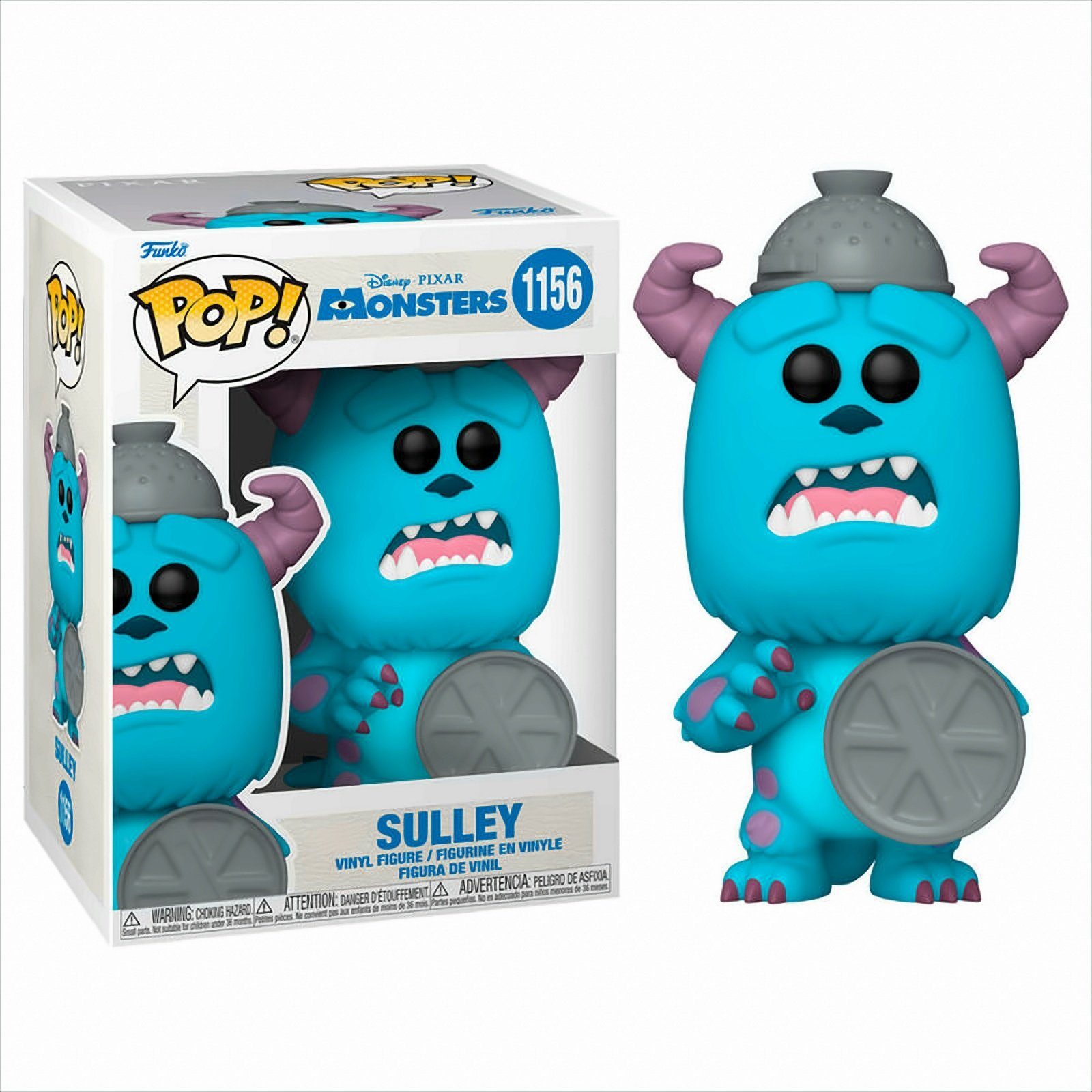 Funko Spielfigur POP - Disney Pixar - Monsters - Sulley with Lid