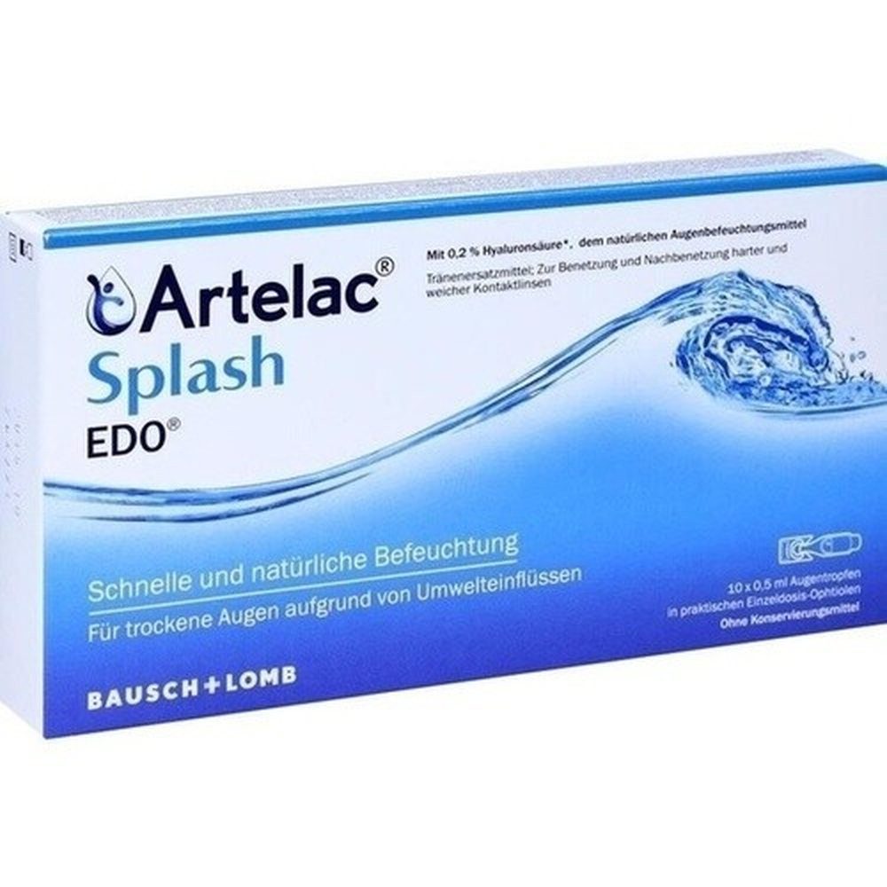 Artelac Augentropfen ARTELAC Splash EDO Augentropfen 10X0.5ml