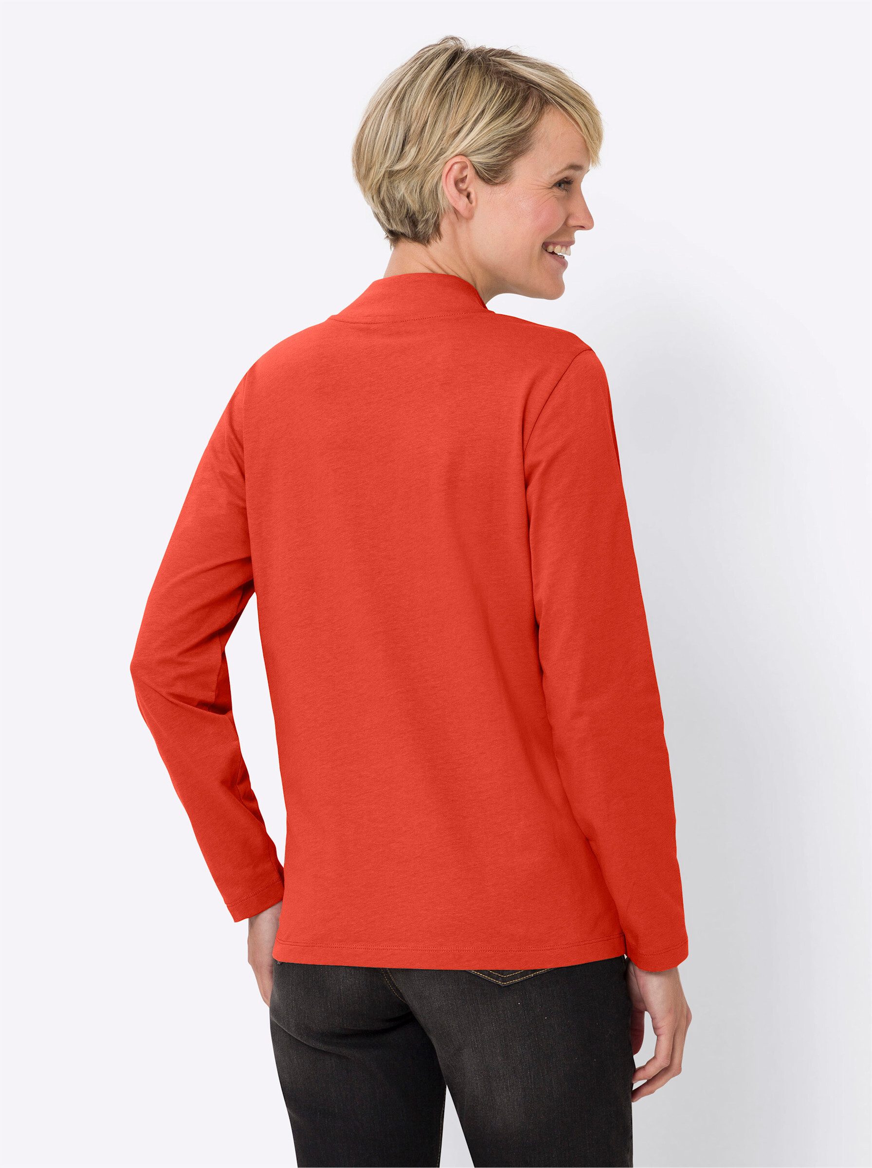 Sieh an! T-Shirt Shirt Langarm