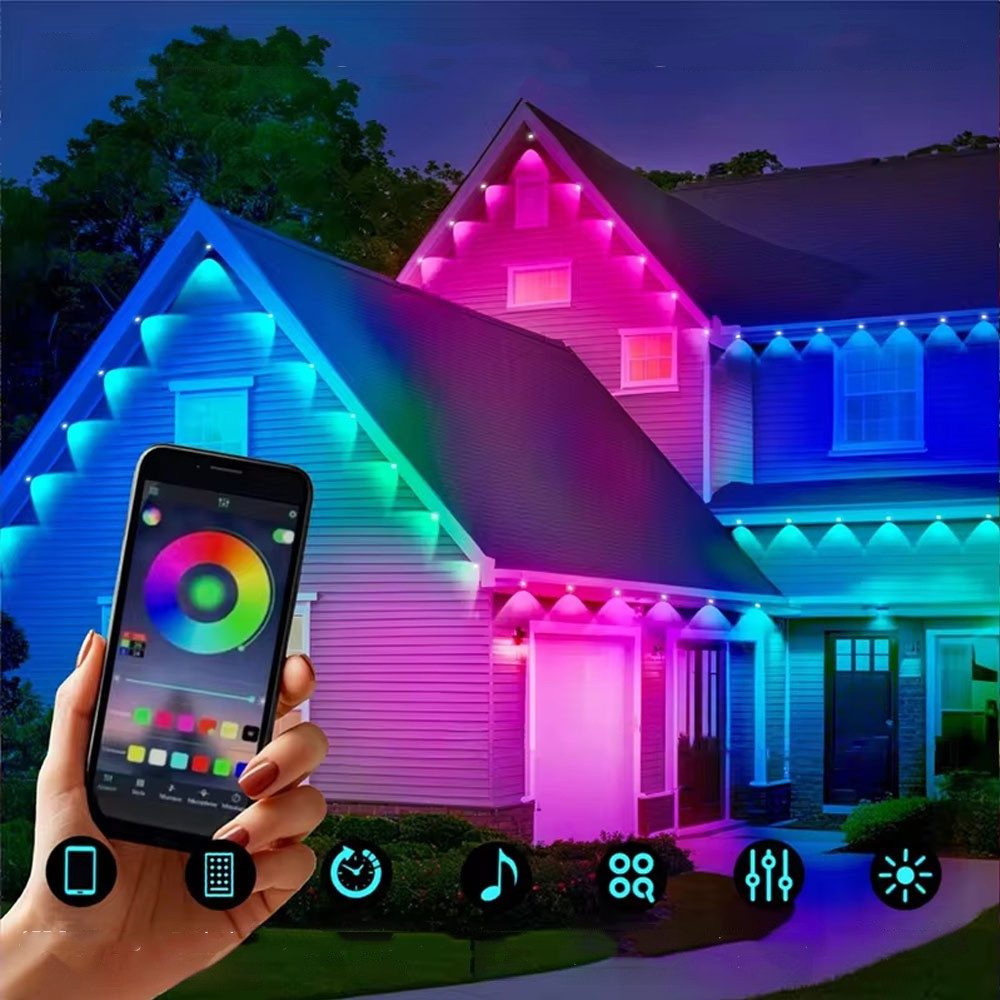 PRIISF LED-Streifen Permanente Außenbeleuchtung RGB Wasserdicht günstig online kaufen