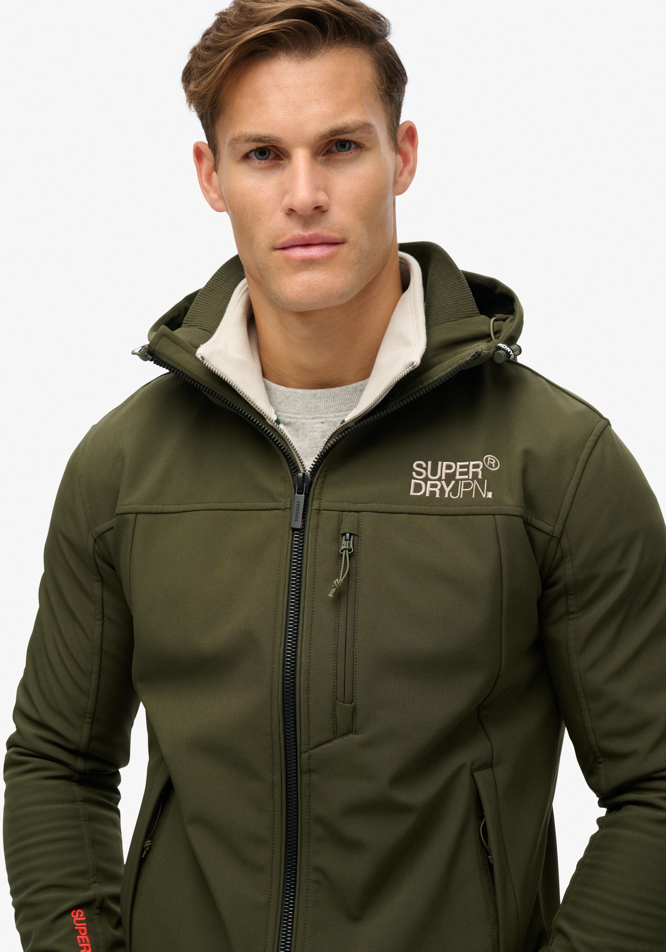 Superdry Outdoorjacke HOODED SOFT SHELL TREKKER günstig online kaufen