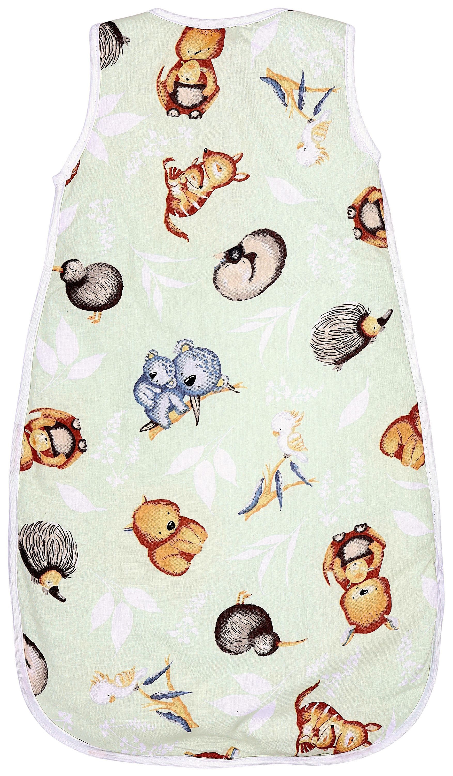 TupTam Babyschlafsack 2.5 TOG Seitlicher Reißverschluss Ärmellos