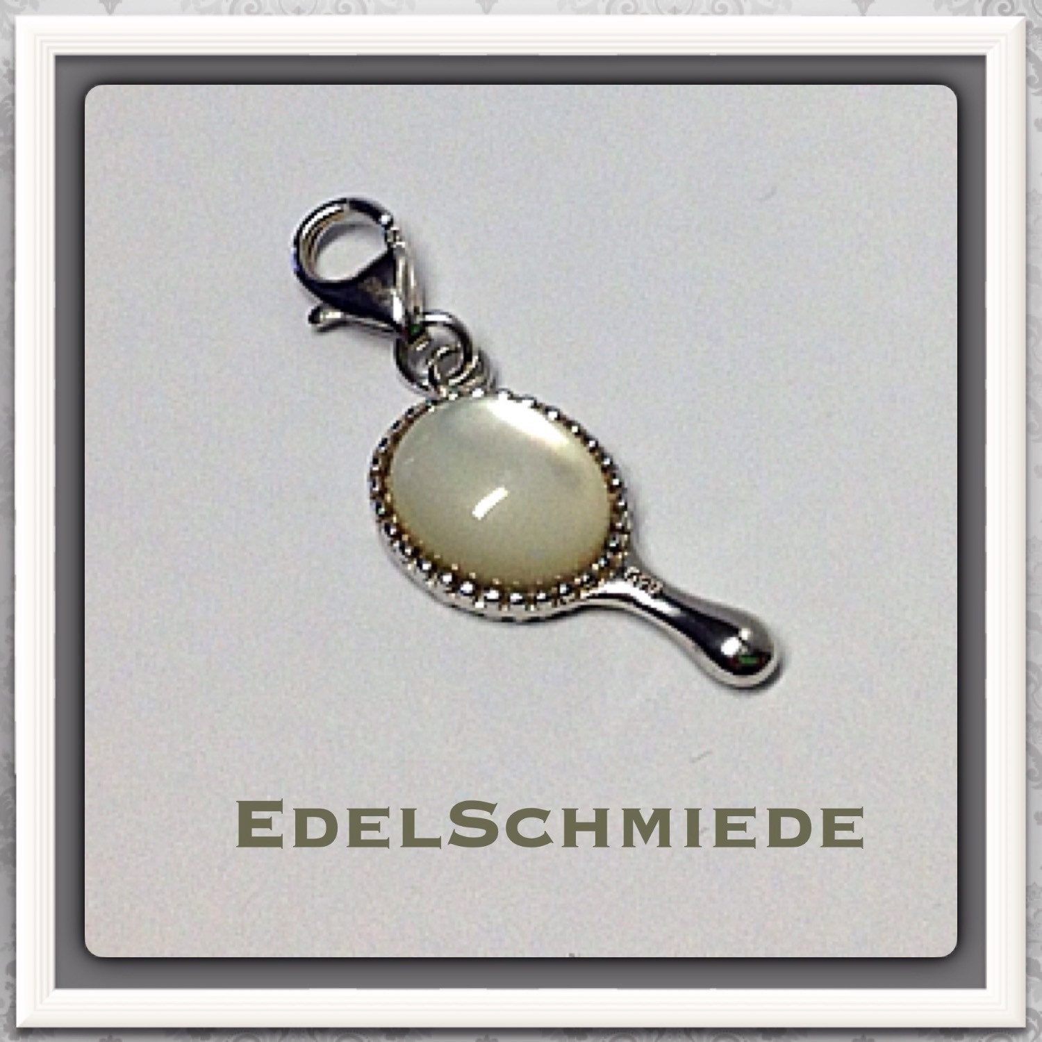 Charm-Einhänger Spieglein, Spieglein...Charm Anhänger 925/- Silber