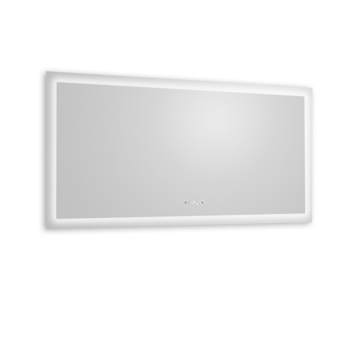 SONNI Badspiegel Badezimmerspiegel mit LED-Beleuchtung 120×60 günstig online kaufen