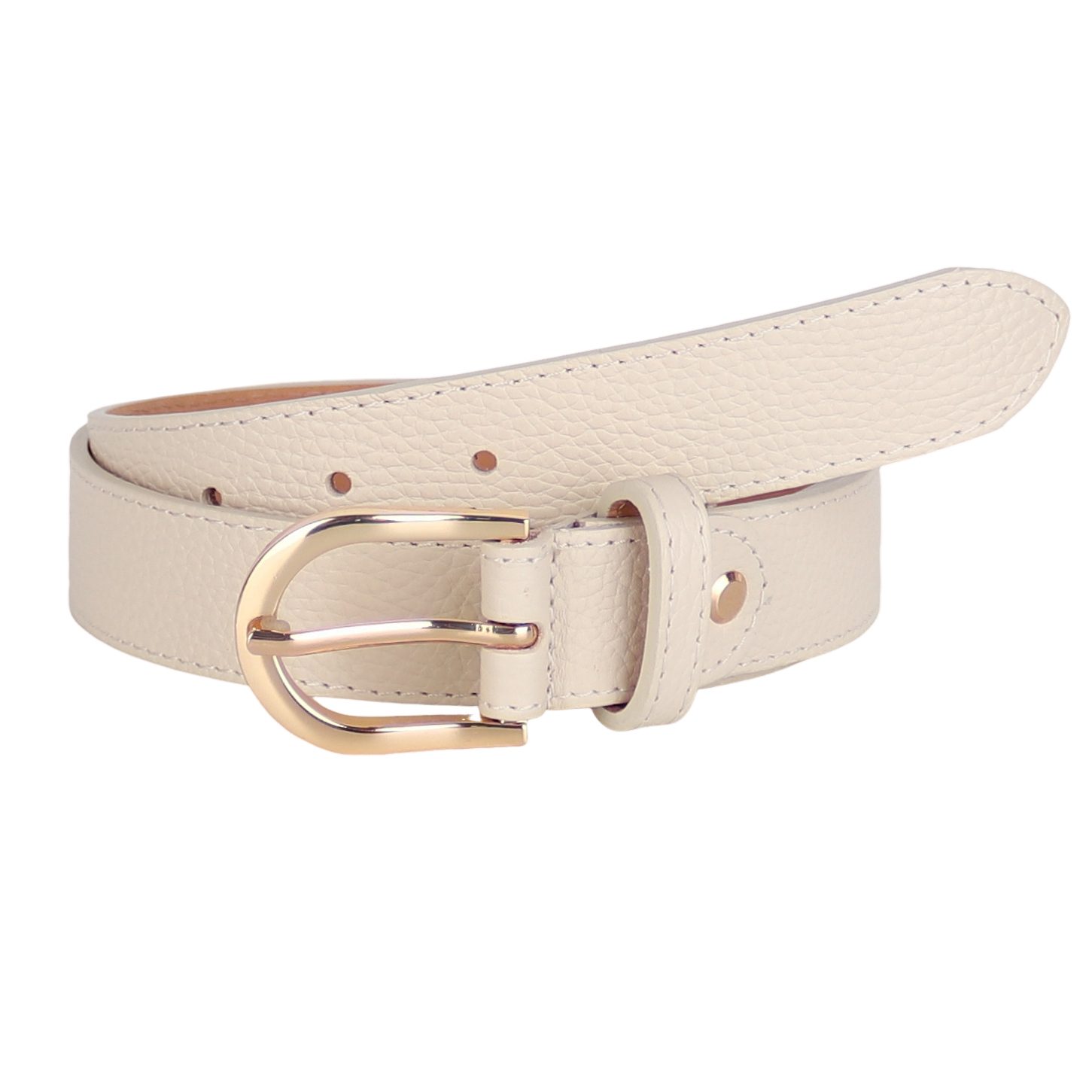 MIRROSI Ledergürtel Damen Herren Gürtel, Made in Italy, 3cm breit (Passt fast zu jeder Hosenschlaufe, aus Echtem Leder)