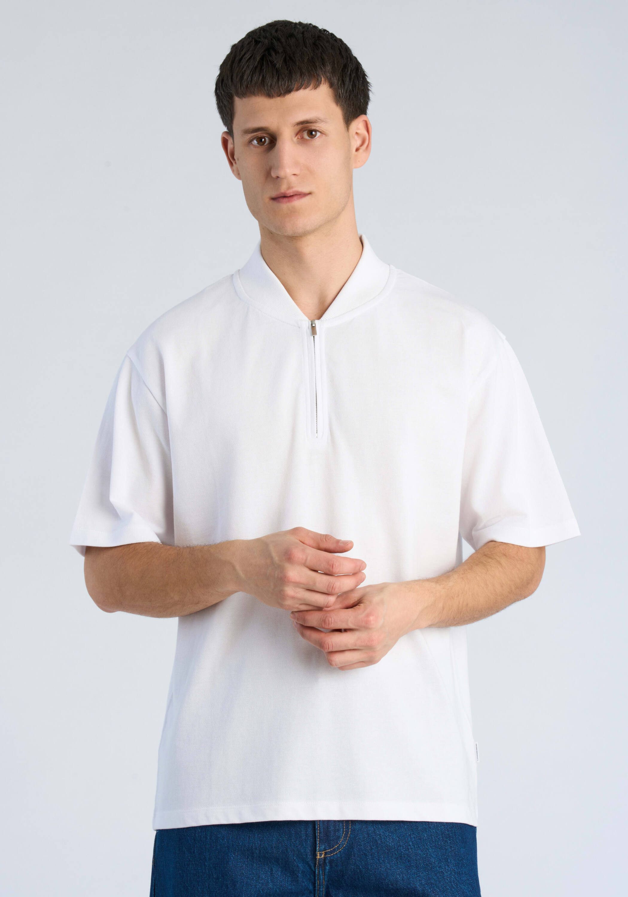 Poloshirt Poloshirt Oversize Fit