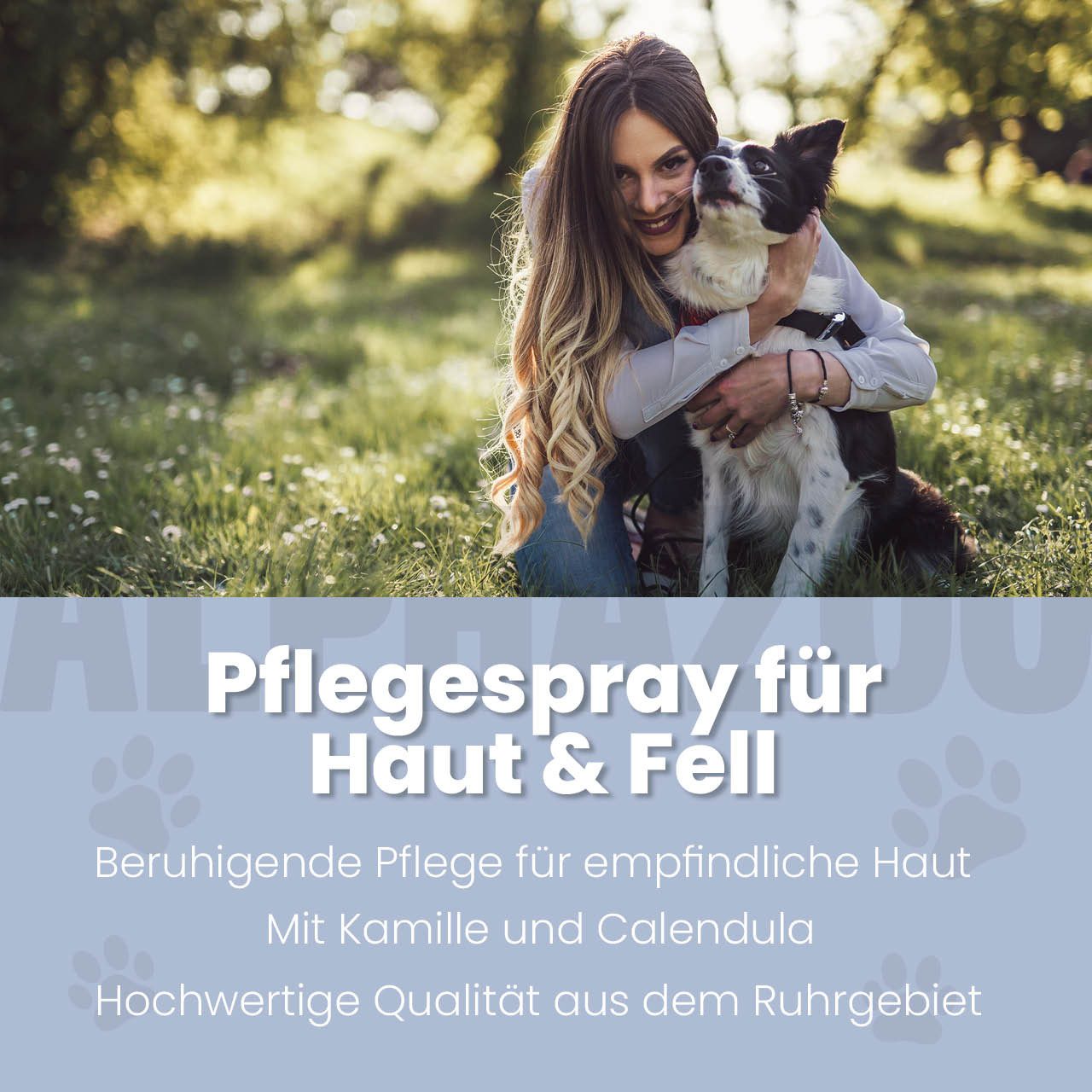 Thumbnail - ALPHAZOO Fellpflege Brandlöscher Anti Juckreiz Spray für Hunde, 250 ml, gegen Juckreiz, gegen trockene Haut, gegen Pilz,...