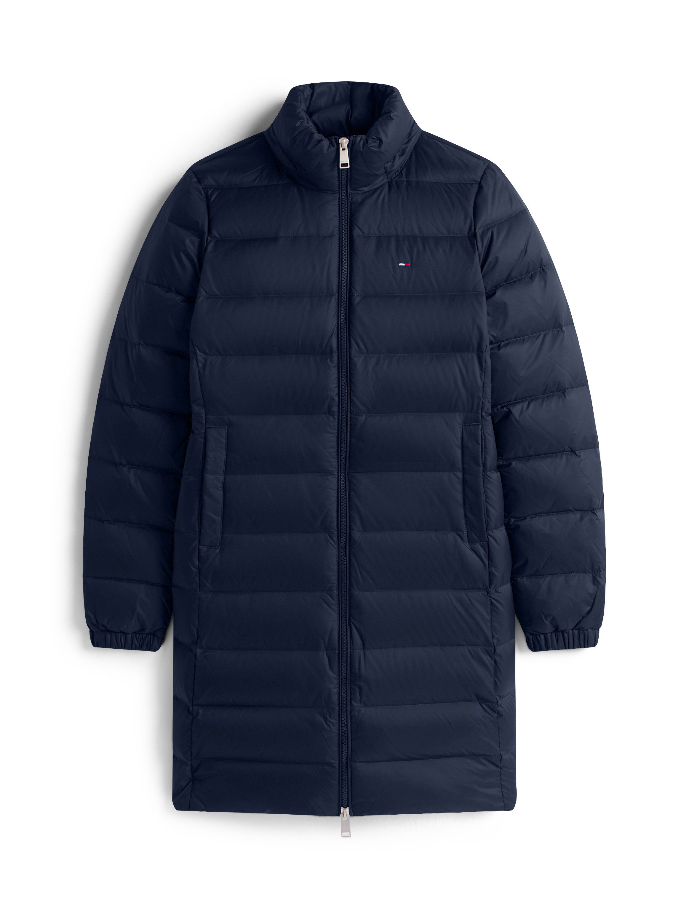Tommy Jeans Steppmantel TJW ESSENTIAL HOODED DOWN COAT Kunstfaser