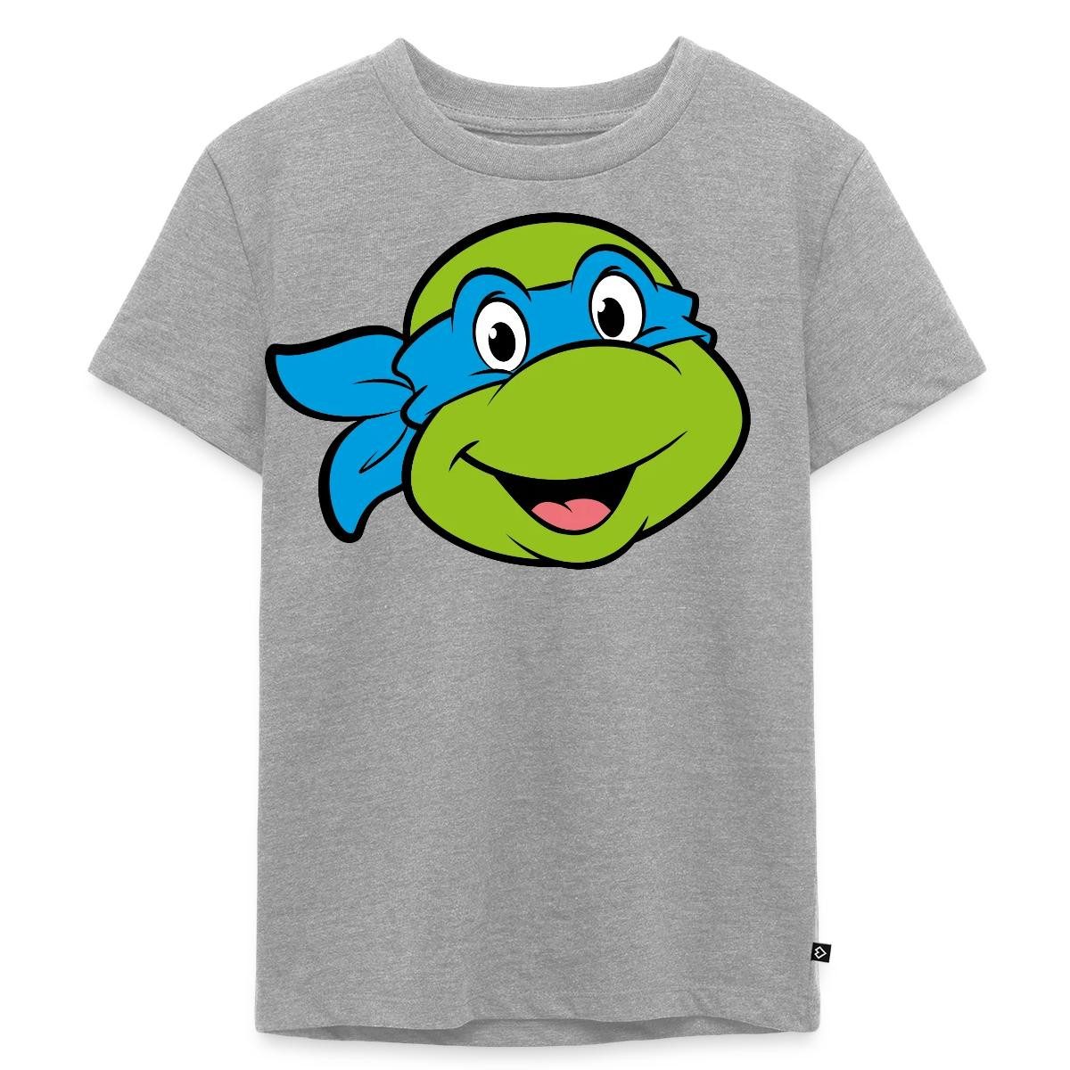 T-Shirt Teenage Mutant Ninja Turtles Leonardo Kostüm Karneval Kinder Premium T