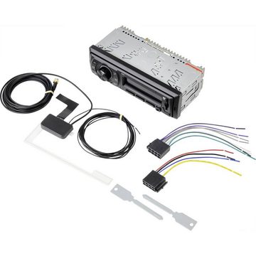 Renkforce RF-ARA-300 DAB+/DAB/Bluetooth/USB/SD, FM Autoradio (inkl. DAB-Antenne, DAB+ Tuner, Bluetooth®-Freisprecheinrichtung)