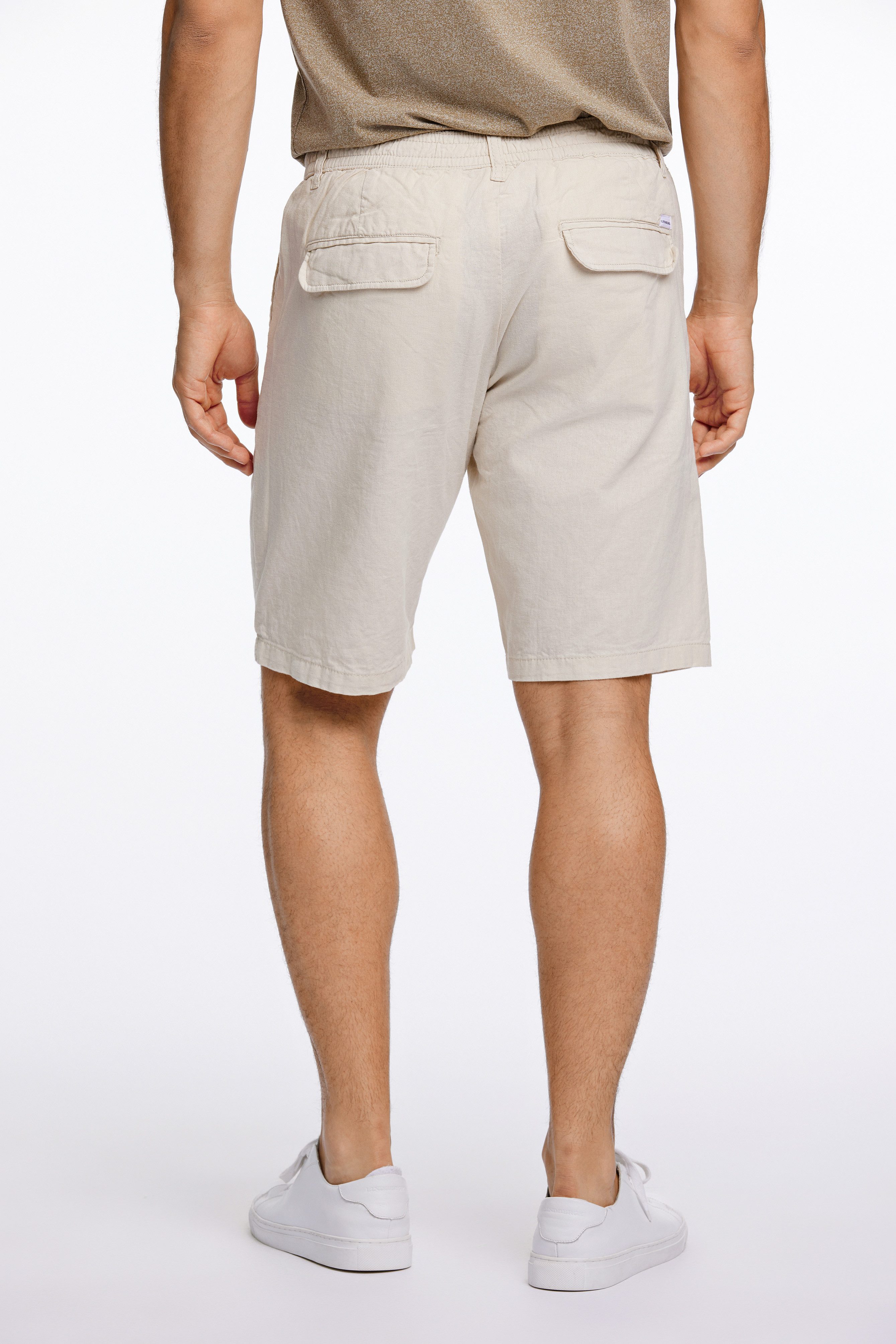 LINDBERGH Chinoshorts mit Leinen günstig online kaufen