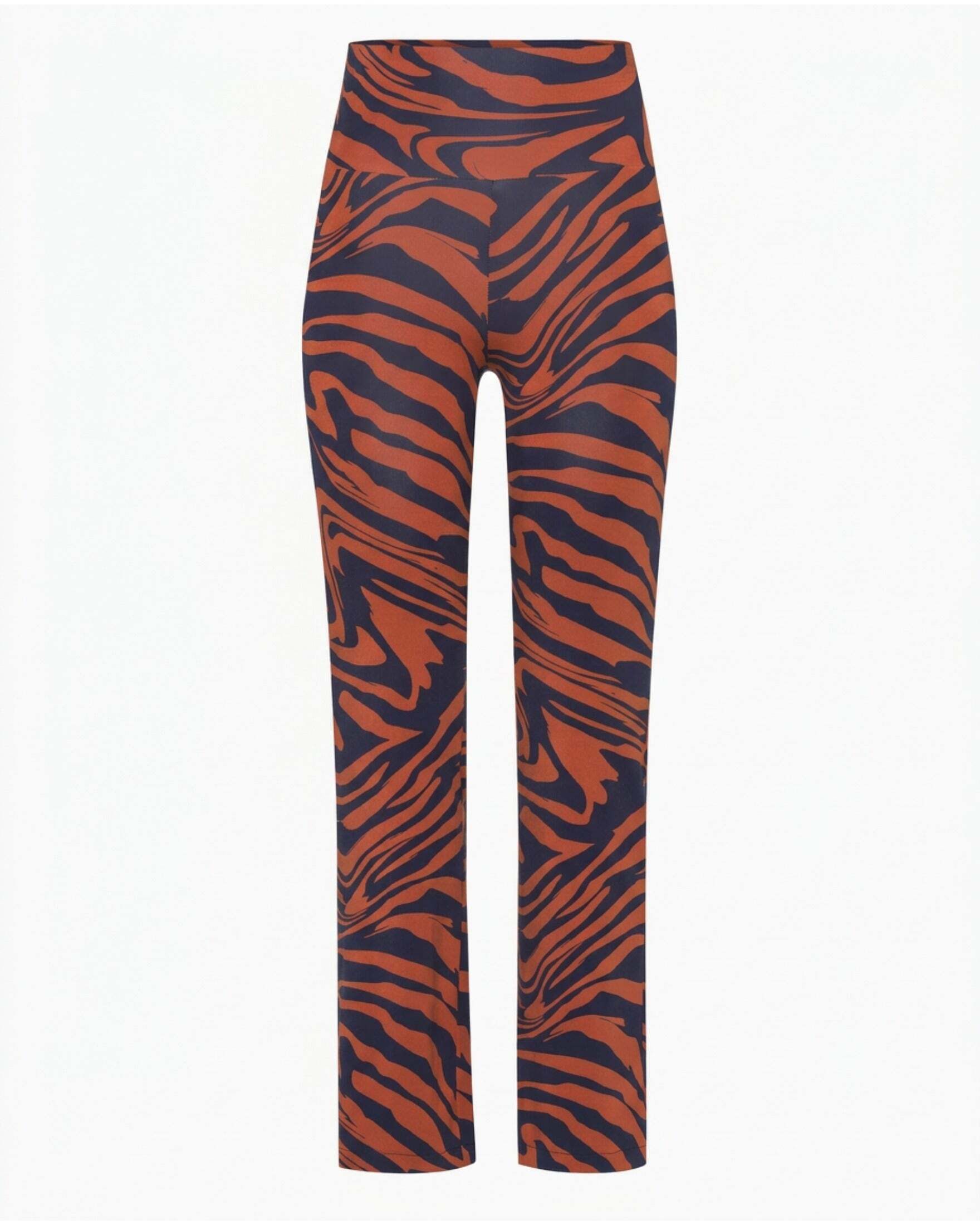 SNOCKS Highwaist Leggings Les Lunes by SNOCKS Schlaghose - BELLE (1-tlg) mit hohem, elastischem Taillenbund und ausgestelltem Bein