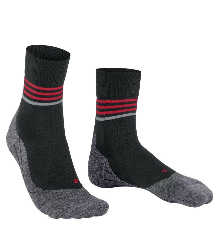 FALKE Laufsocken RU4 Endurance Reflect (mittelstarke Polsterung) schwarz Damen - 1 Paar