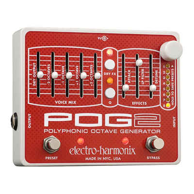 Electro Harmonix Musikinstrumentenpedal, POG2 - Effektgerät für Gitarren
