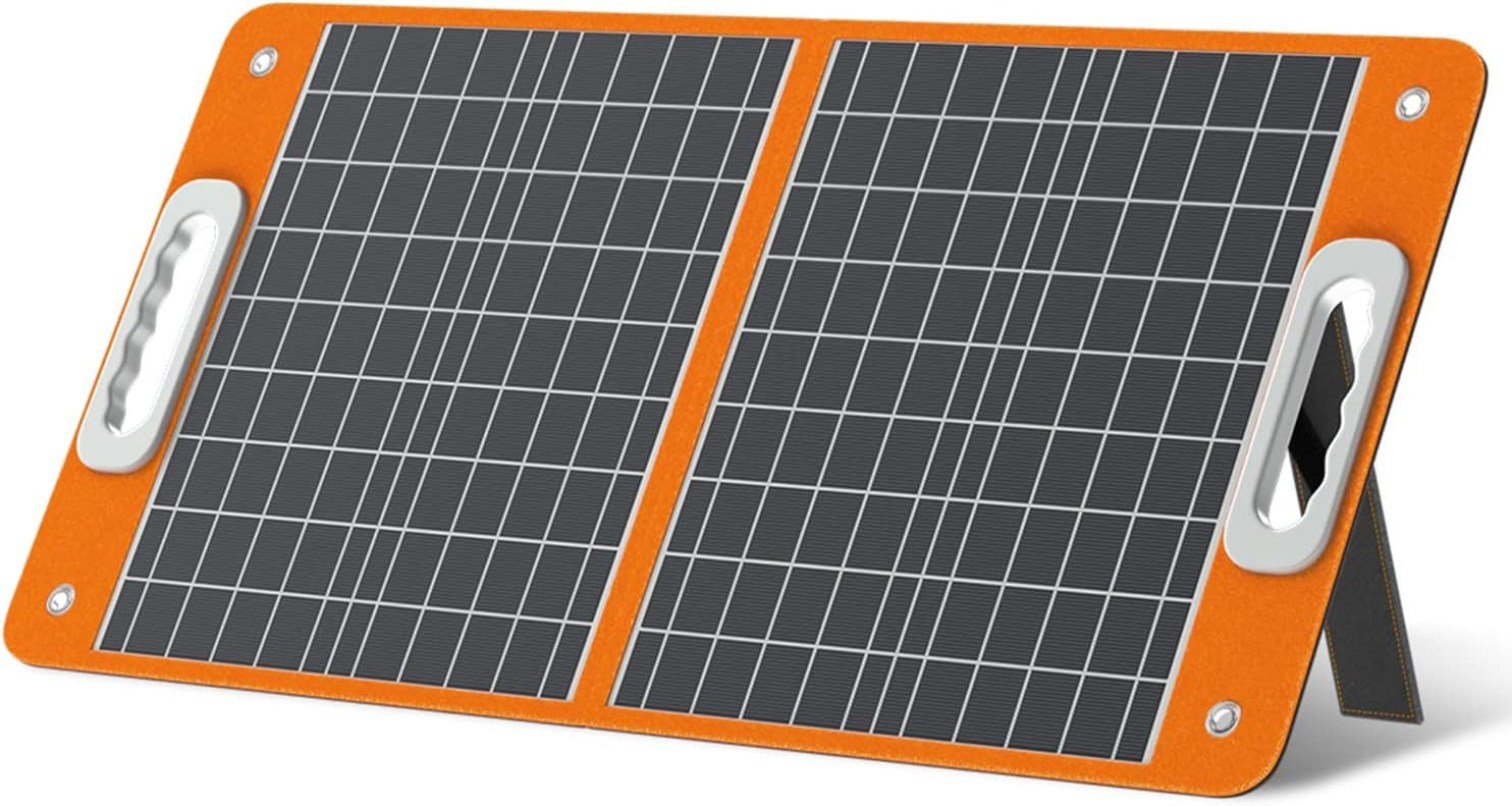 Flashfish Solarmodul Tragbare Solarpanel Faltbar Flexible Monocrystalline Solar Panel