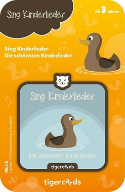 Hörspiel tigercard - Sing Kinderlieder - Die schönsten Kinderlieder