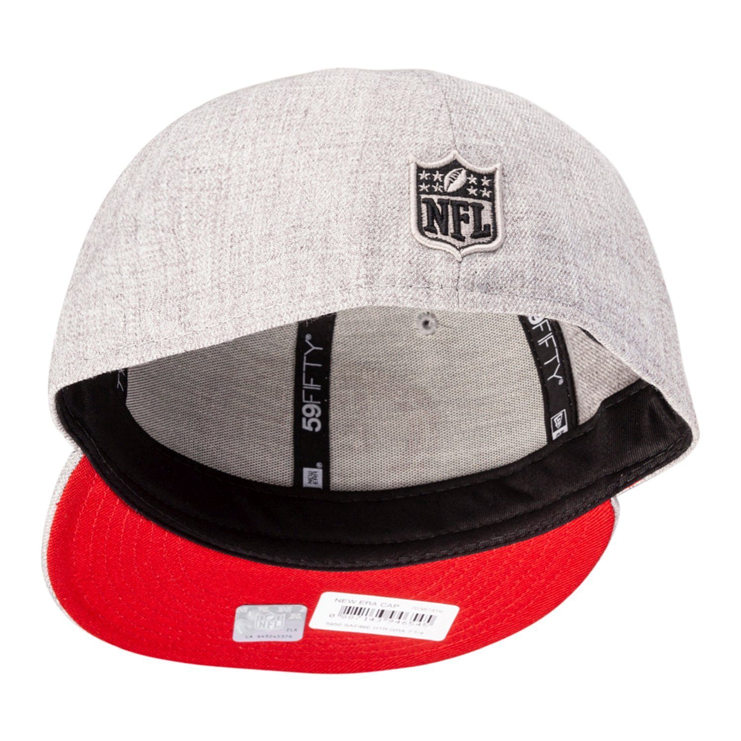 Era Cap San 49ers Francisco New GREY HEATHER Fitted 59Fifty