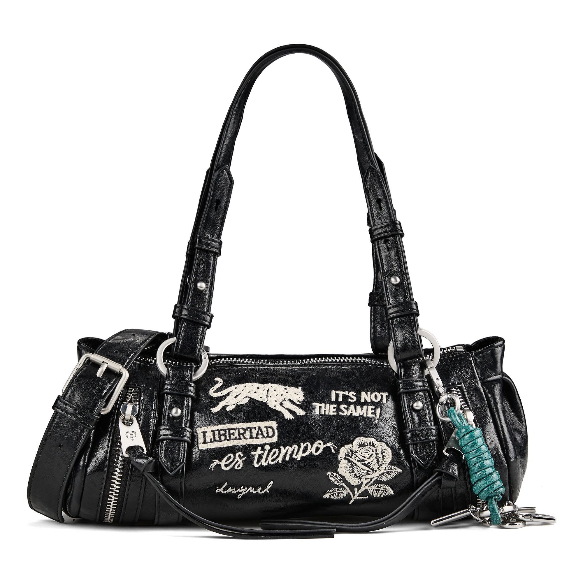 Desigual Schultertasche Liberté, Polyurethan