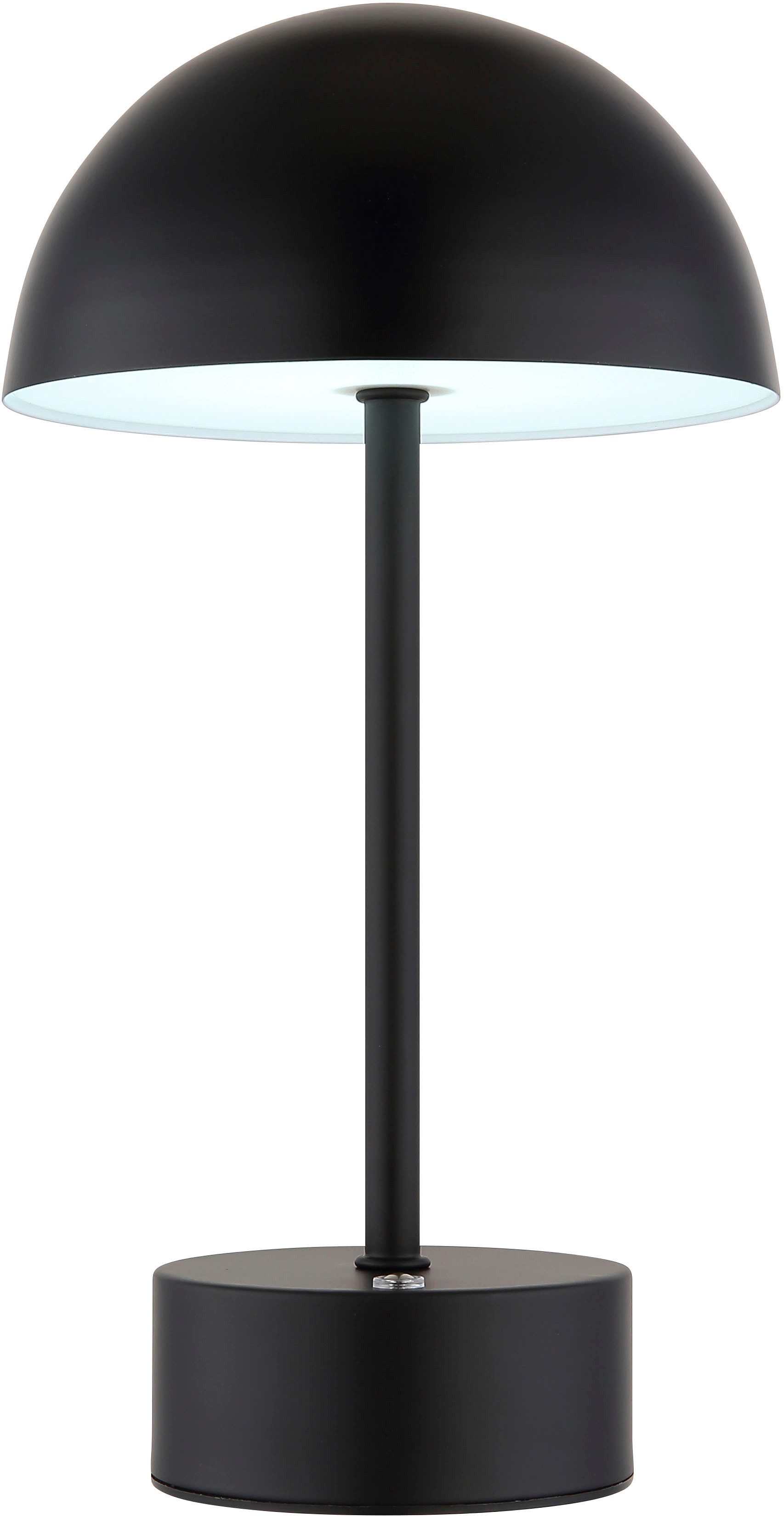 OTTO home LED Tischleuchte Briia - Akku Tischleuchte mit CCT, LED fest integriert, warmweiß - kaltweiß, Touchdimmer, CCT, USB, Akkulampe, dimmbar, warmweiß - ka – Bild 4 von 5