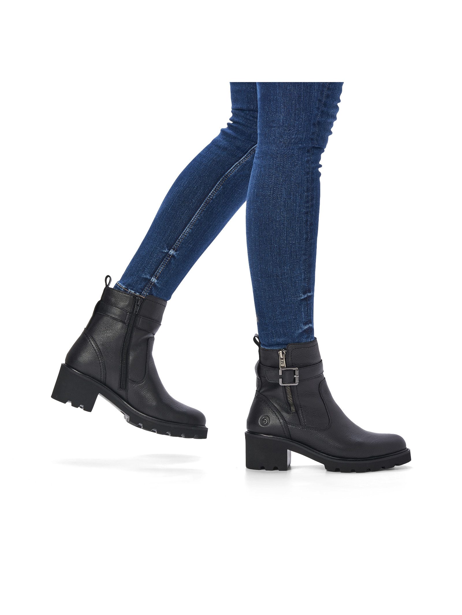Remonte Remonte Stiefelette Glattleder Stiefelette