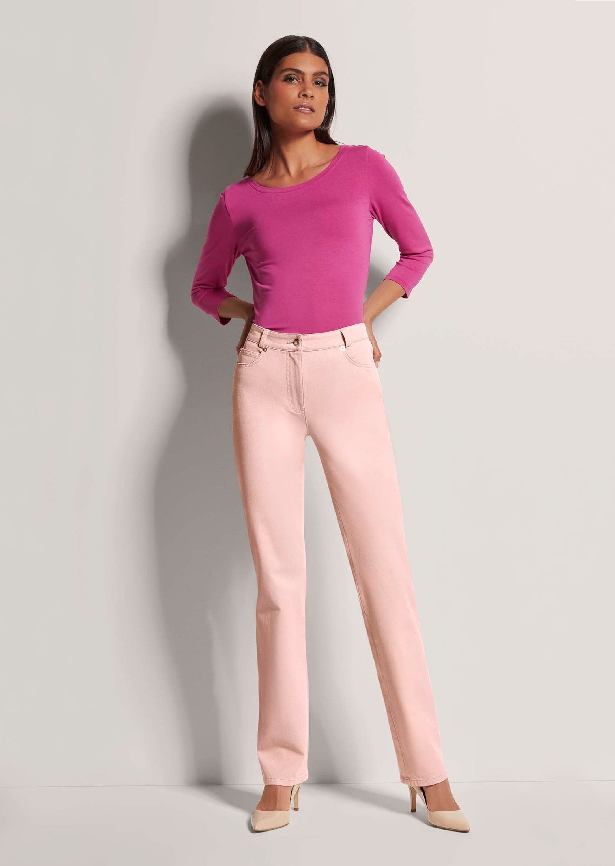 Gerade Jeans Schmale Jeans im Five-Pocket-Style