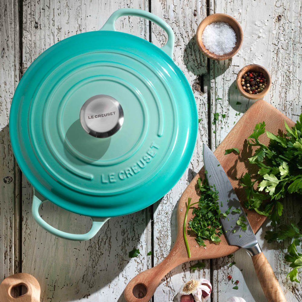 LE kirschrot Le rund Bräter Creuset CREUSET Signature cm 26 Bräter