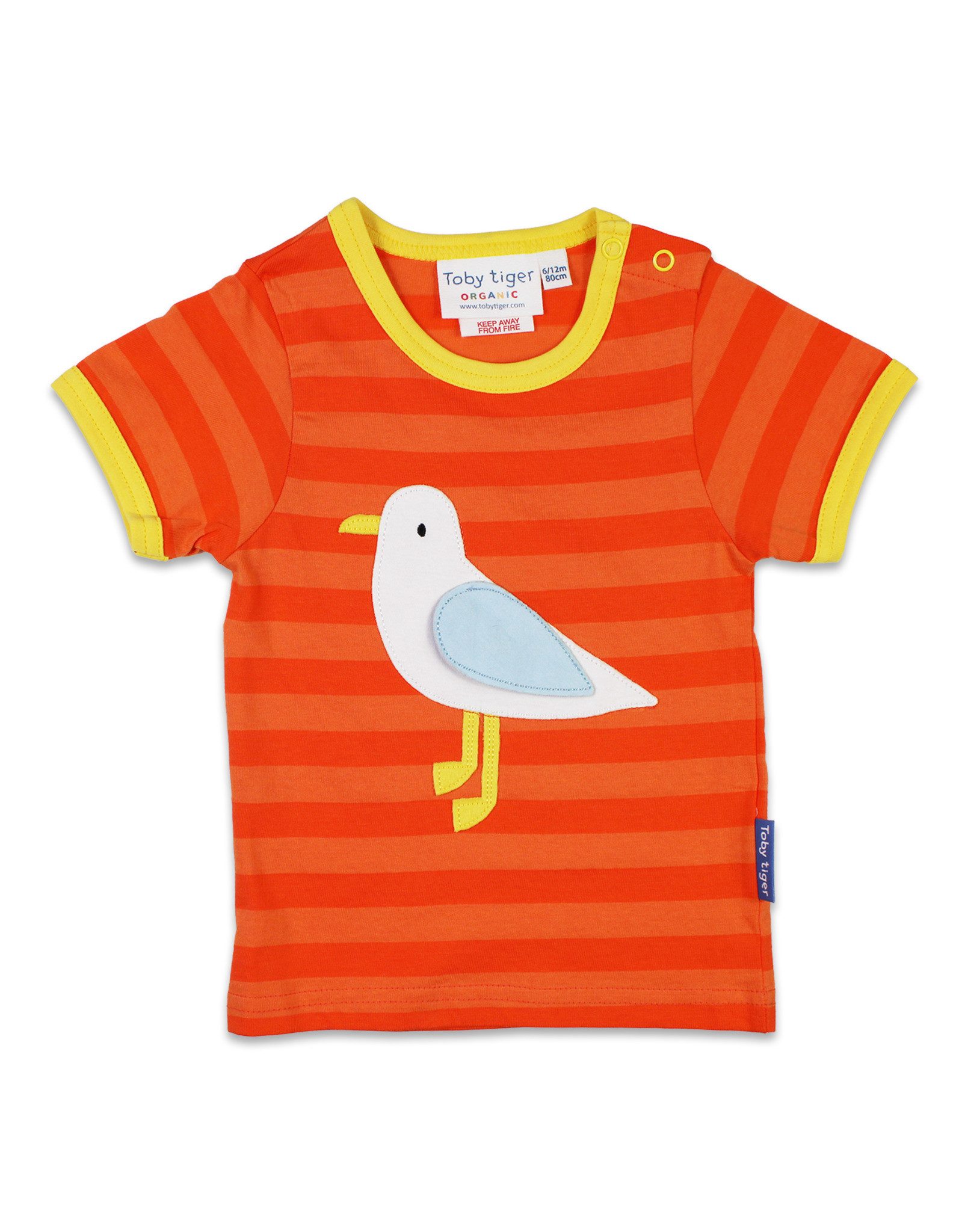 T-Shirt T-Shirt mit Möwen Applikation