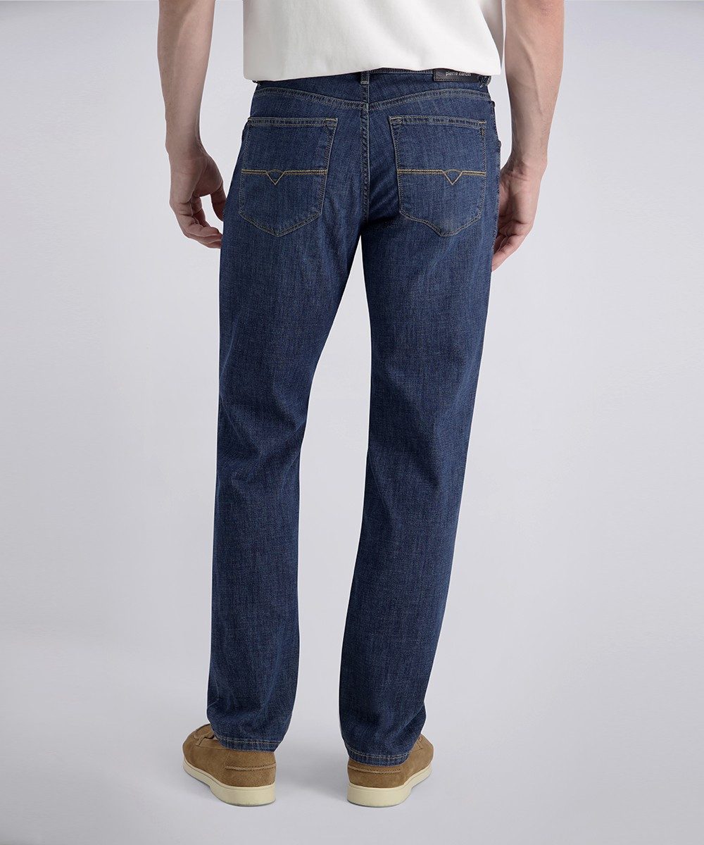 Pierre Cardin 5-Pocket-Jeans PIERRE CARDIN DIJON dark blue used buffies 32320 8191.6814 - AIR TOUCH