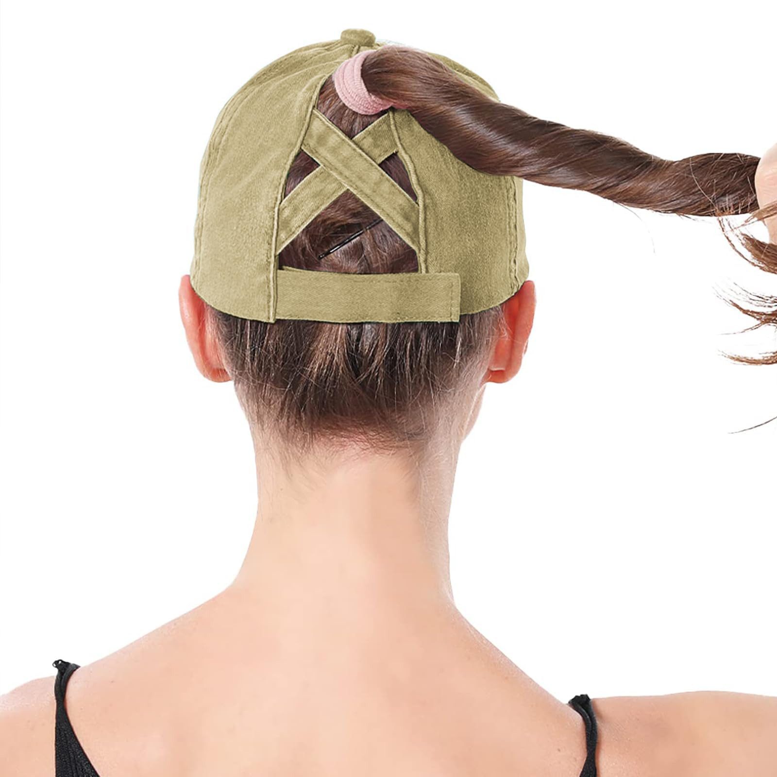Coonoor Baseball Cap Baseballkappe für Herren und Damen, Baumwolle, verstellbar einfarbig, Unisex, Einheitsgröße, Sonnenmütze – Bild 3 von 4