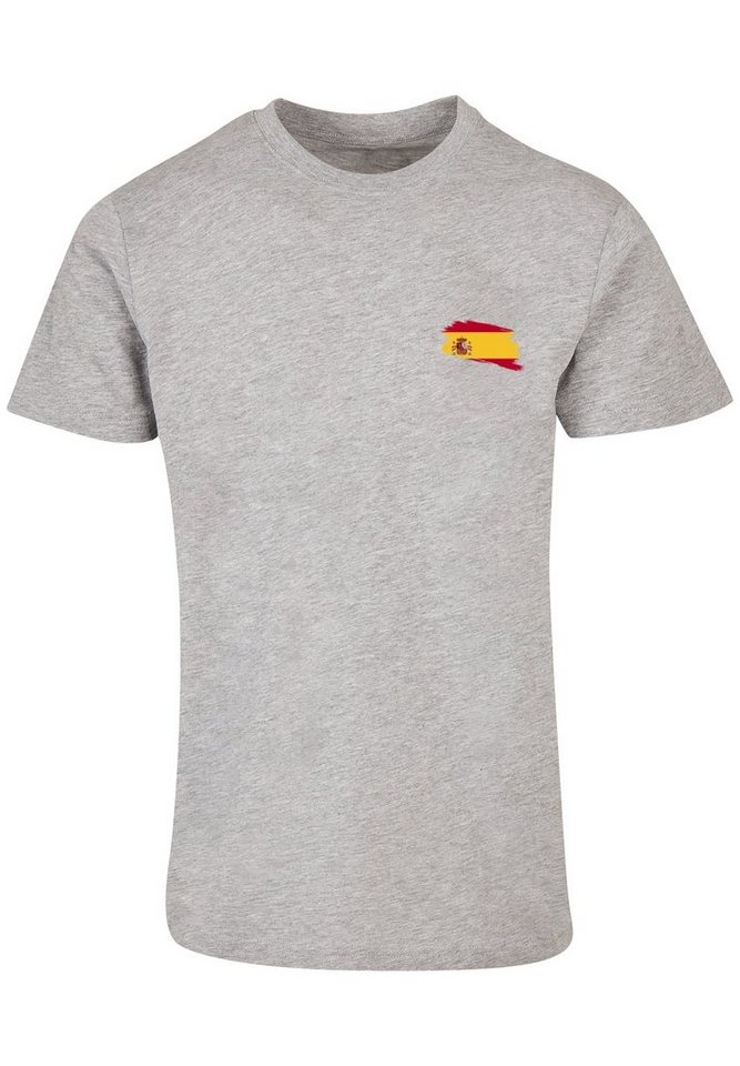 F4NT4STIC T-Shirt Spanien Flagge Spain Print