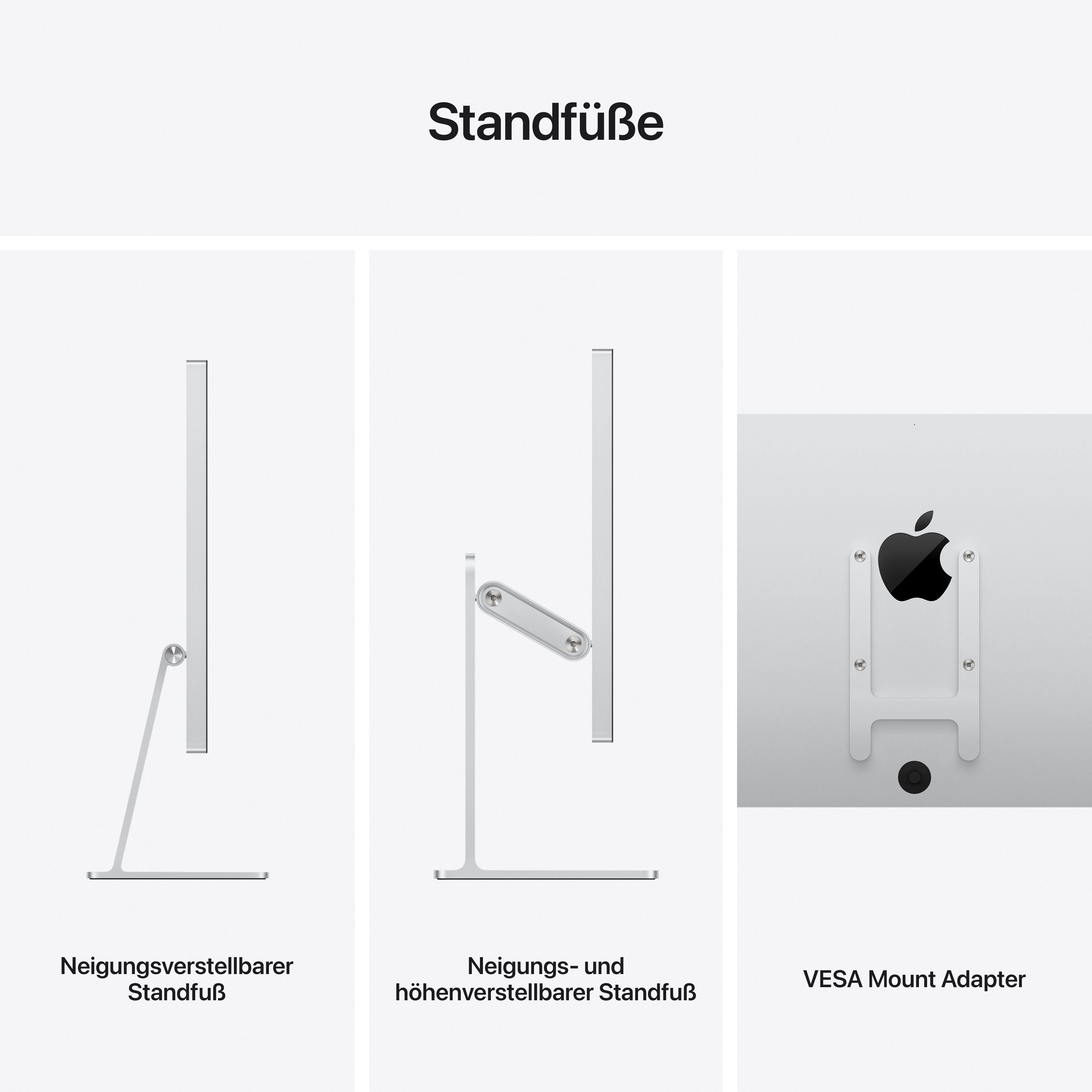 Apple Studio Display px, LCD-Monitor x Nanotexturglas) LED, Hz, (68,3 2880 60 cm/27 ", 5120