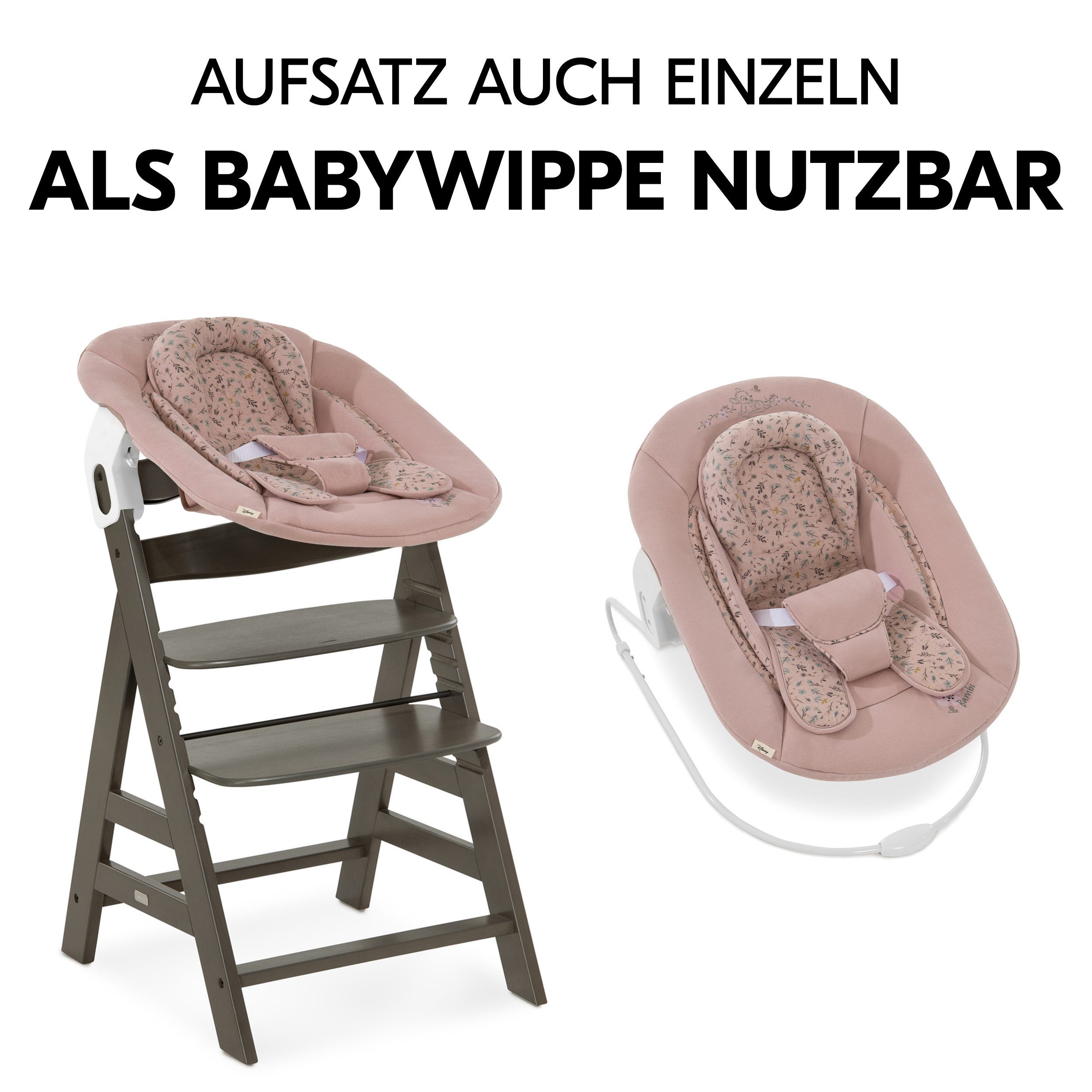 Hauck Hochstuhl Alpha Plus Select Charcoal günstig online kaufen