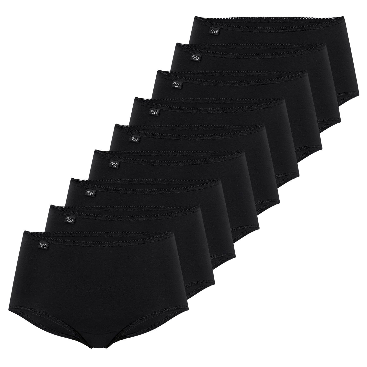 sloggi Slip 24/7 Cotton Midi Slips (3-St) hüftiger Sitz, breite Seitenparti günstig online kaufen