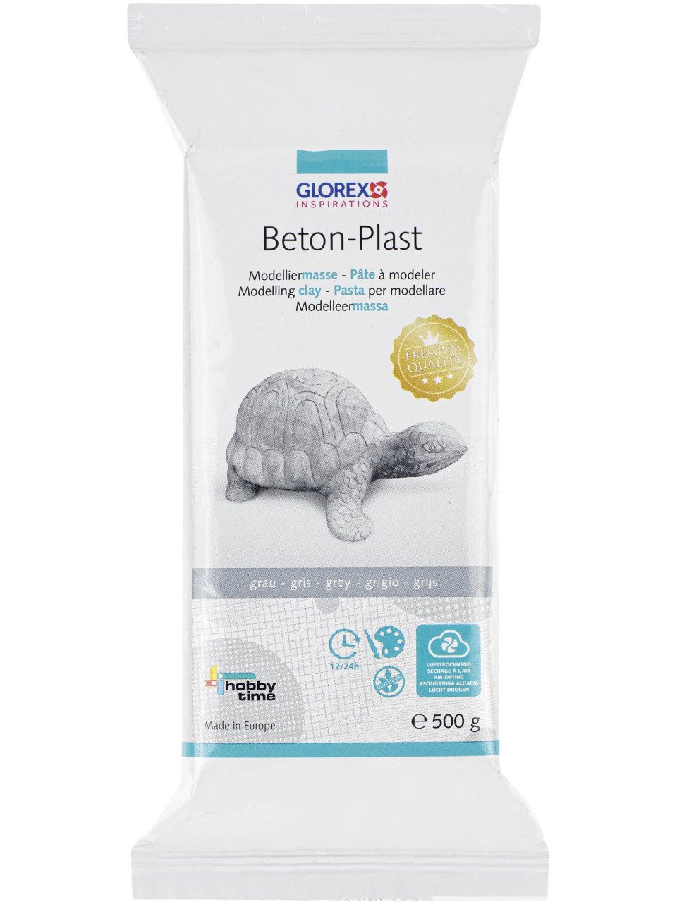 Glorex Bastelnaturmaterial Glorex Beton Plast Modelliermasse 500 g