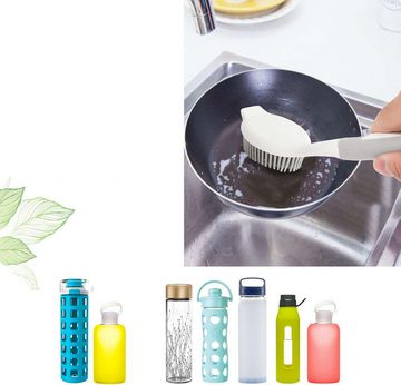 KIKI Reinigungsbürste Küchenbürsten, 2er Pack Mixtopf Spülbürste, Flaschenbürste Bürste