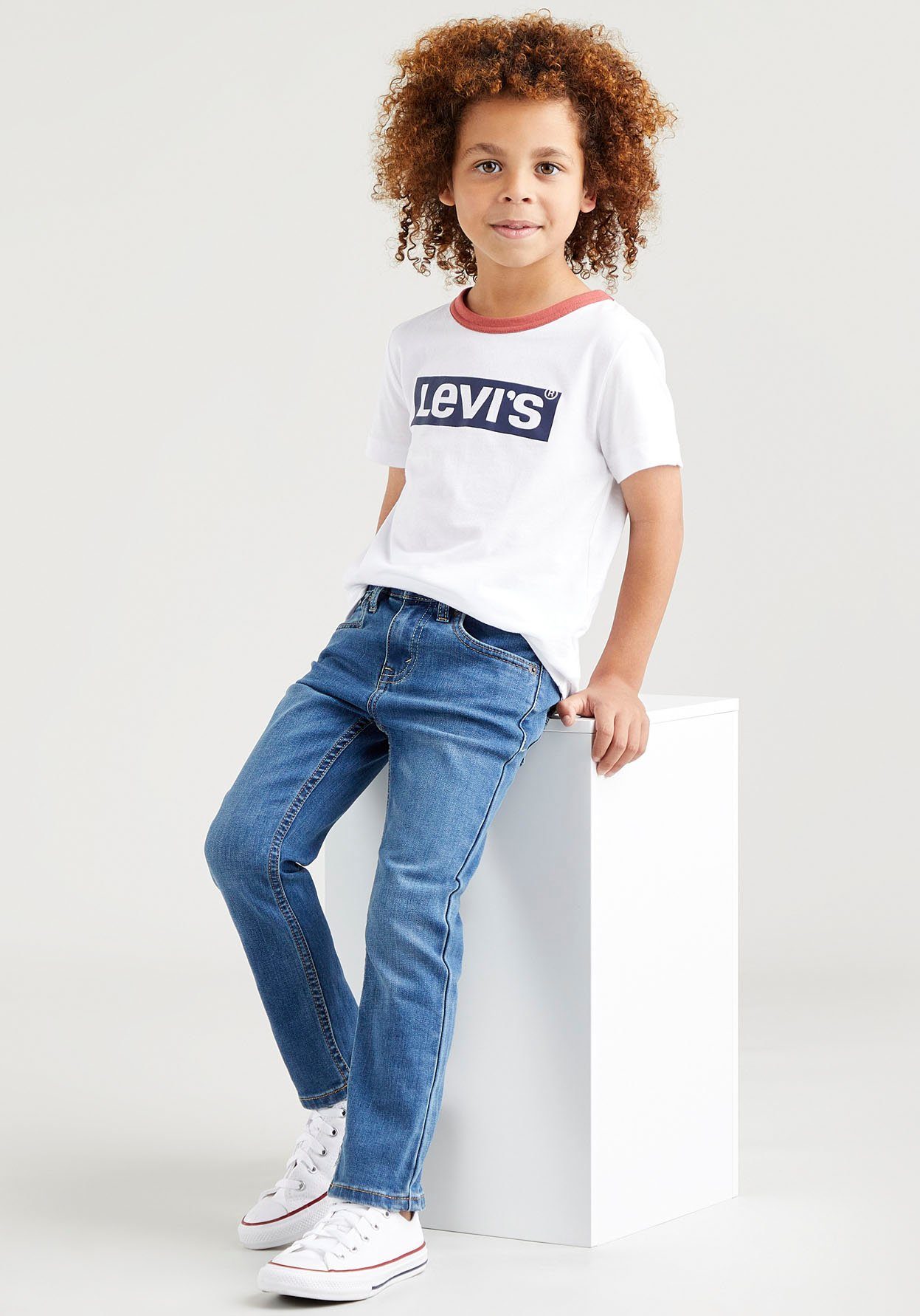 Levi's® Kids Skinny-fit-Jeans LVB-510 SKINNY FIT JEANS for BOYS