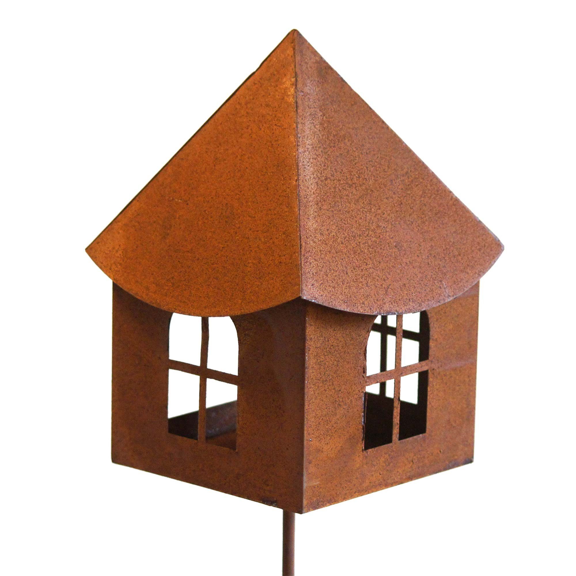 UNUS GARDEN Gartenstecker Roststecker Beetstecker Haus Vogelhaus (1-St., 12 günstig online kaufen