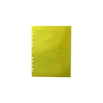 EXXO by HFP Organisationsmappe Dokumentenmappe / Sammeltasche A4 zum Abheften (Packung, 10-St., 10er Pack), mit EURO-Lochung, Abheftrand, Klappe und Klettverschluss