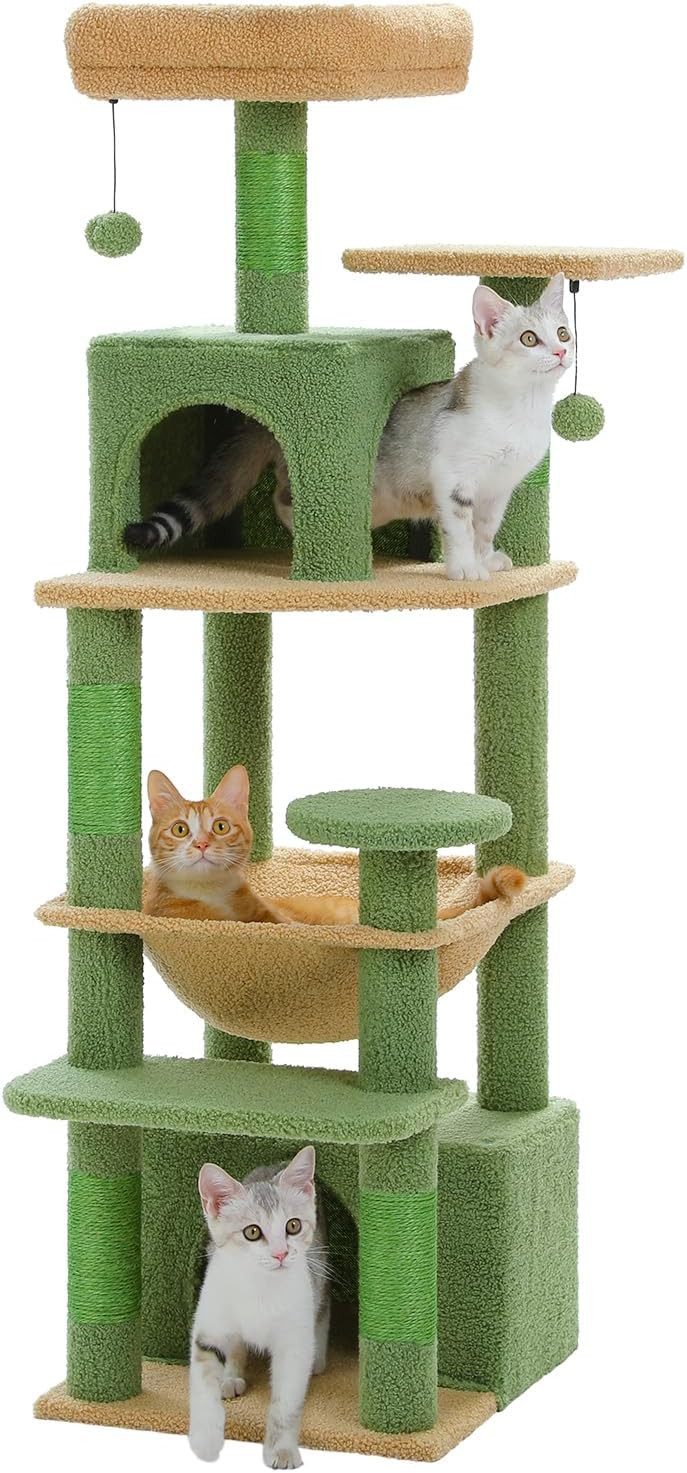 Purpurra Kratzbaum Katzenturm mit Hängematte und günstig online kaufen