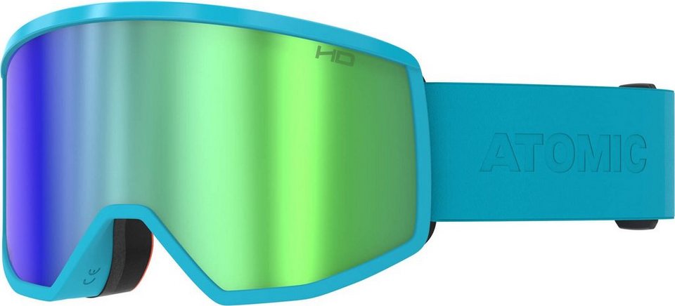 Atomic Skibrille Herren Skibrille FOUR HD TEAL BLUE