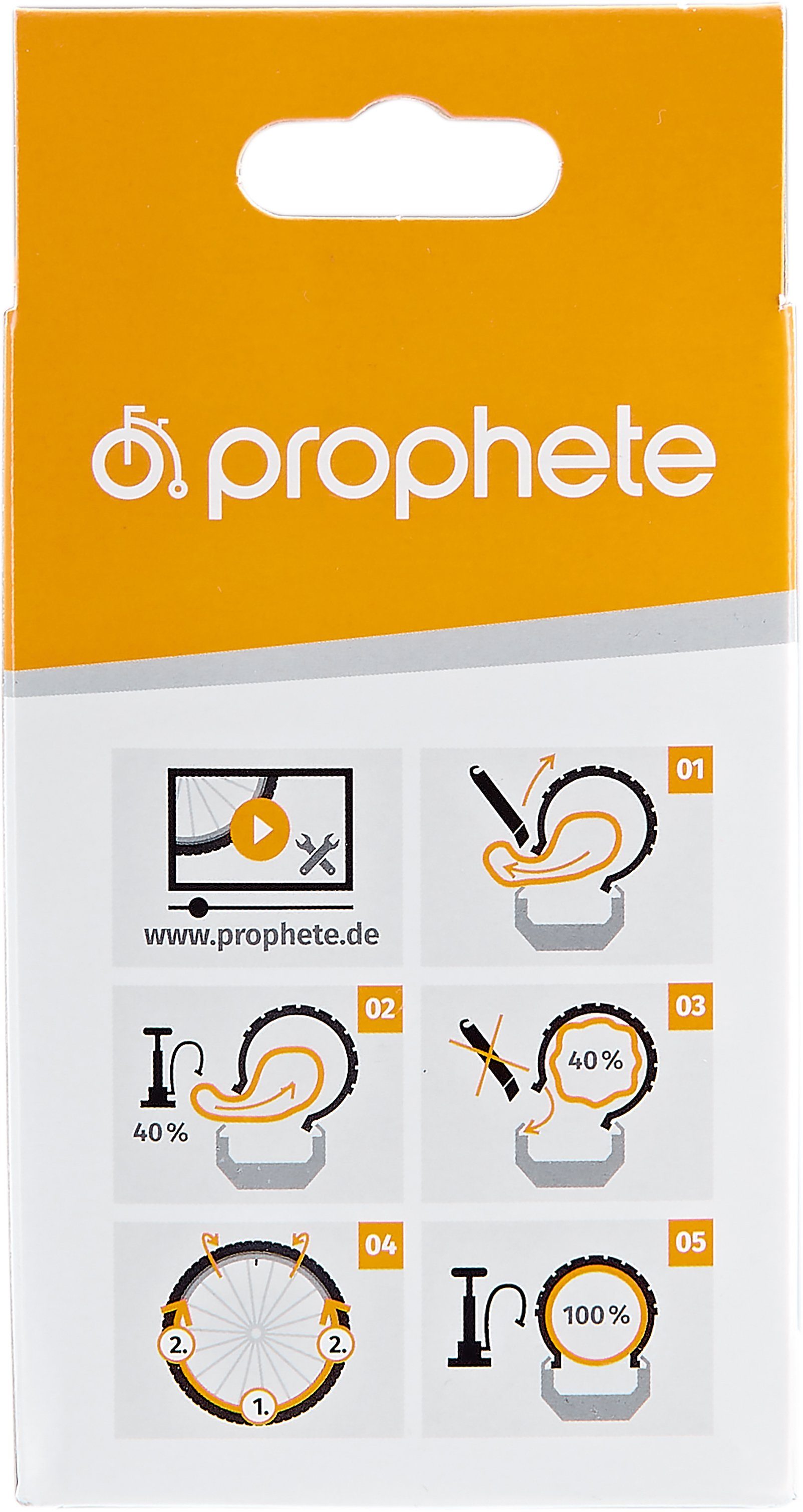 Prophete Fahrradschlauch, 27,5 Zoll (69,85 cm)