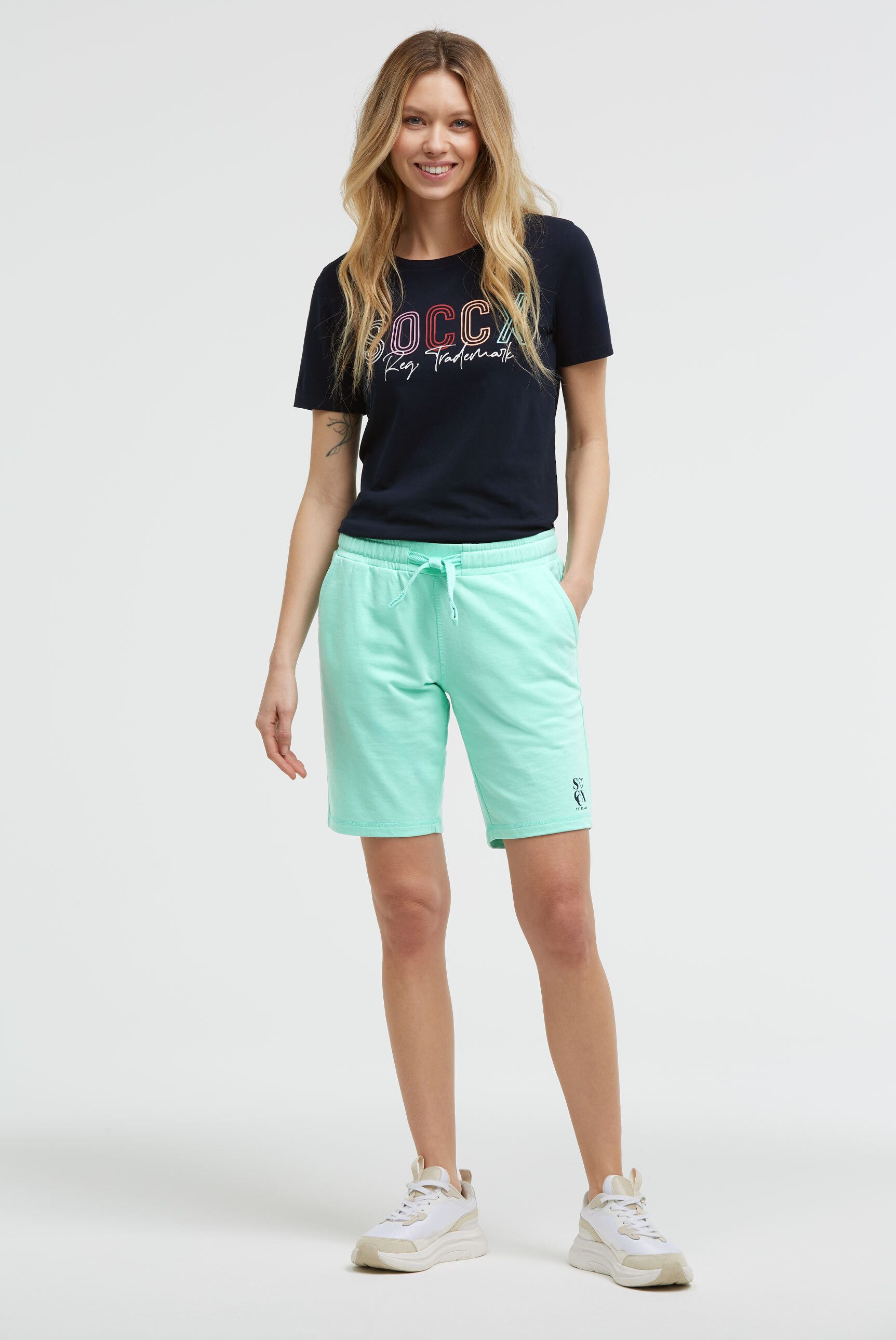 SOCCX Sporthose mit Elastikbund und Kordel
