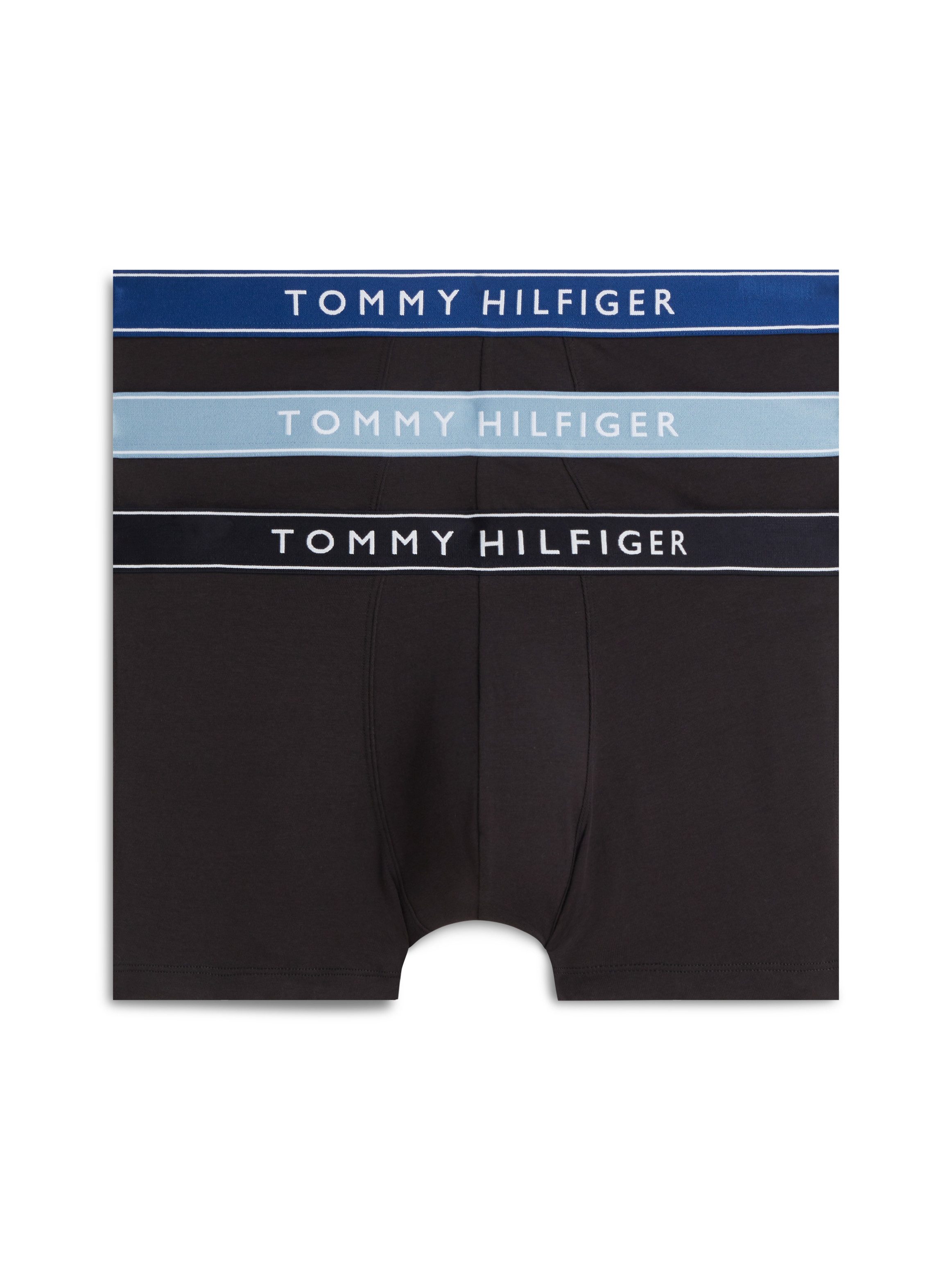 Tommy Hilfiger Underwear Trunk (3-St) Körpernahe Passform mit elastischem Bund