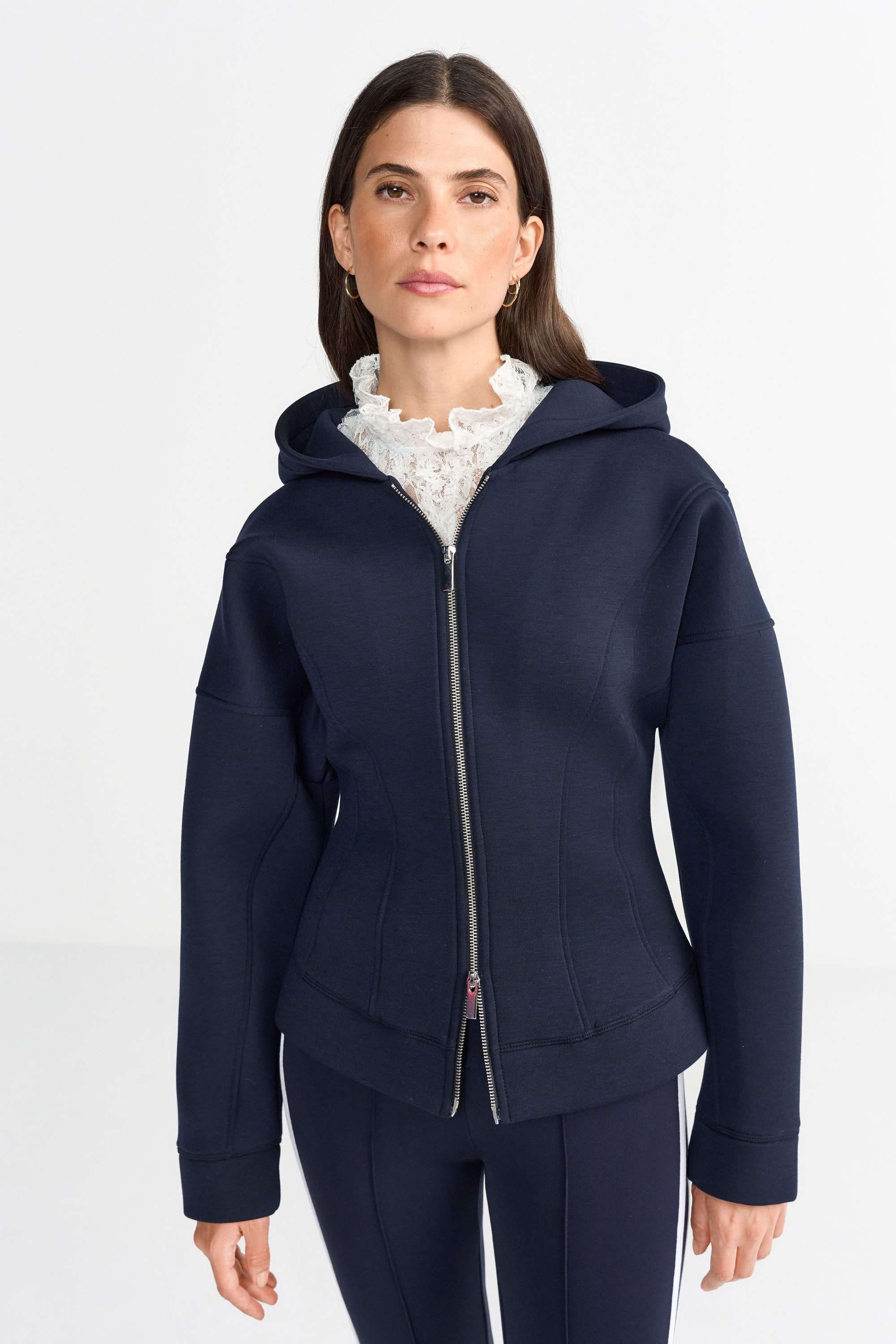 RICHROYAL Kapuzensweatjacke